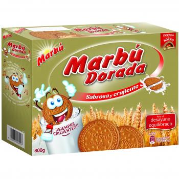 Marbú Dorada Galletas María, 800g
