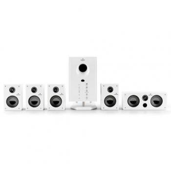 Sistema de altavoces activo 5.1 Auna Areal 525 WH 95W RMS AUX Blanco