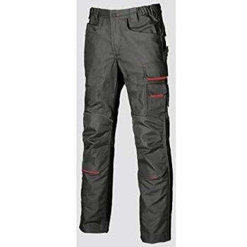 Pantalones de trabajo U-Power Hose Free Talla 50 Negro/Carbono con Pockets Multiusos y Tejido Confortable