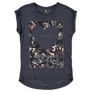 NAME IT Camiseta Manga Corta Niña Kamille - 122-128, Odyssey Gray