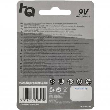 HQ - Alkaline 9 V Battery 1-Blister [6Lr61/1Bl]