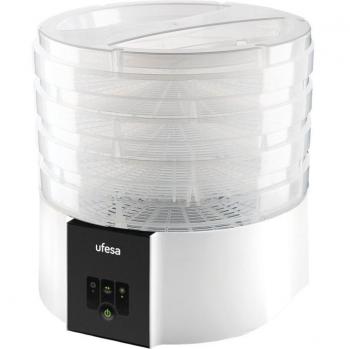 Ufesa DA6000 520W Negro, Color blanco secador de fruta - Deshidratador de fruta