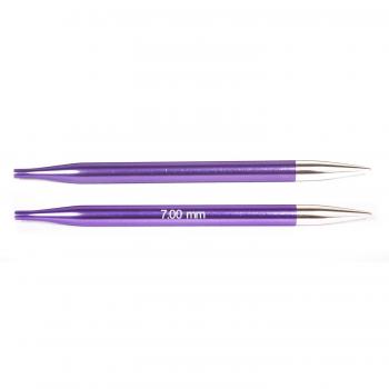 Knit Pro Zing Normal, de Aluminio de Tejer Circulares Intercambiables, Multicolor, 7.00 mm