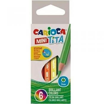Lápices Mini Tita Multicolor Caja de 6 Unidades