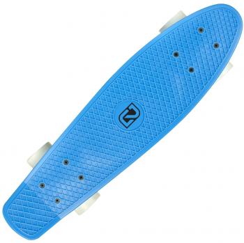 Playlife Skateboard blau - weiß Talla:tamaño único