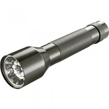 Linterna Profesional de Aluminio con 7 LED y Pilas 2xLR14 Incluidas - Varta Multi LED Electronics V28PX, Empaquetada en Blíster Original de 1 Unidad