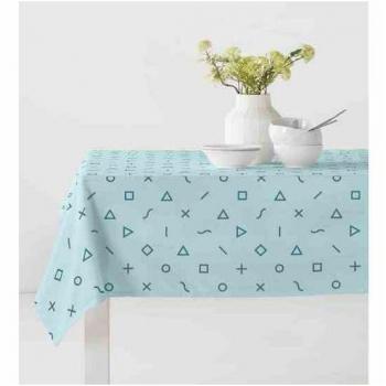 Mantel Antimanchas Boheme Play Blue 140x300 Cm