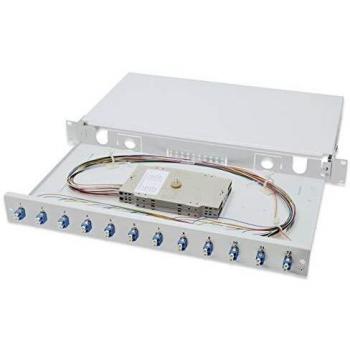 DIGITUS Caja DE Empalme DE Fibra ÓPTICA Equipada LC OS2