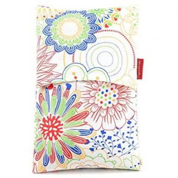 Saco Térmico de Semillas para calentar en microondas con aroma a Azahar, Lavanda o Romero, alivia dolores musculares y estrés con terapia de frío y calor, diseño seguro y natural, funda lavable 100%