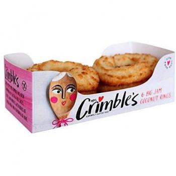 Galletas de Coco y Fresa Sin Gluten 240g Mrs Crimbles