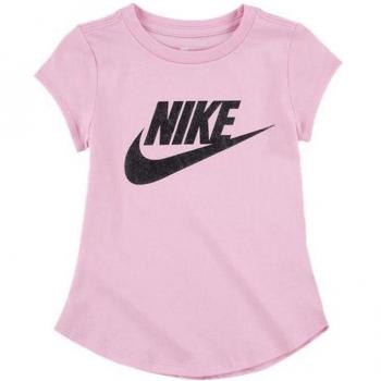 Nike Camiseta de Manga Corta Infantil Futura SS Rosa
