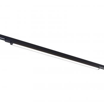Lámpara LED de pie Arcchio Harlow 109cm negro 3000K, moderna, fabricada en aluminio