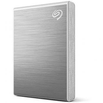 Seagate One Touch SSD 2TB Plata USB-C 1000MB/s con recuperación de datos