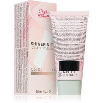 Wella Professionals Shinefinity Zero Lift Glaze Semi-Permanent Hair Colour 60ml - Shade 06/02 Natural Dark Sage
