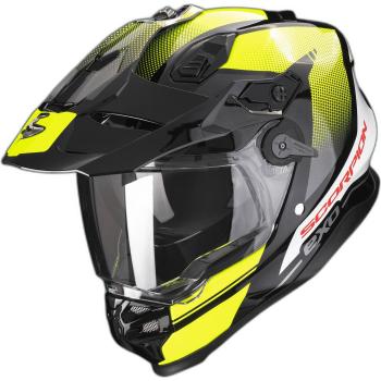 Casco Integral Scorpion ADF-9000 Air Trail Negro Amarillo 2XL