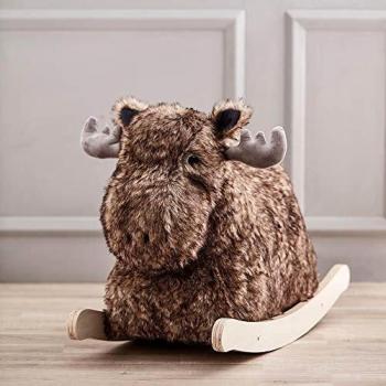 Kids Concept Plush Balancers Kids ConceptRocking Moose Bo, Multicolor