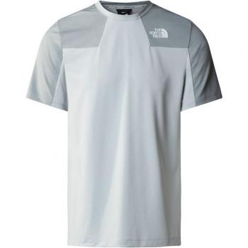 Camiseta de Trekking The North Face Ma S/S Hombre Gris Claro Talla XL