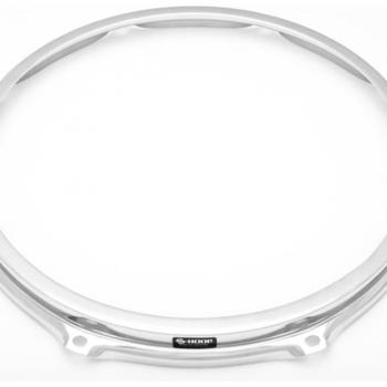 16 Chrome Steel Drum Hoop with 8 Holes - Model SH168