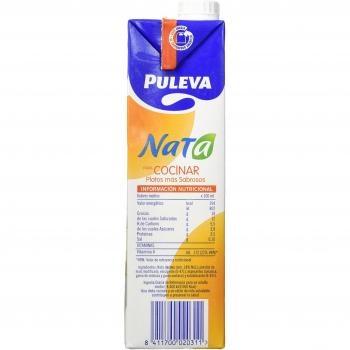 Puleva Nata Cocinar - Pack 6 x 1 L - Total: 6 L