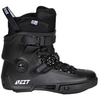 Powerslide Bota Powerslide Trinity Next - Bota de patinaje sobre hielo, sistema de ajuste Trinity, diseño ergonómico, material ligero y duradero, soporte para tobillo mejorado, plantilla anatómica, compatible con chasis