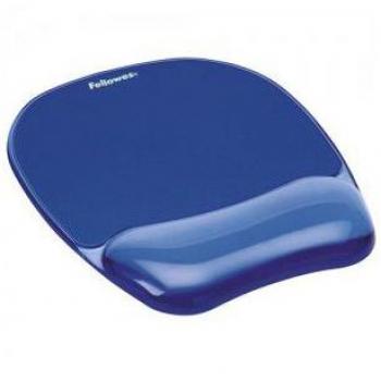 Alfombrilla para Ratón Fellowes 91141 con Descansa Muñecas Azul