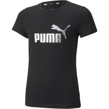 Camiseta Essentials+ Logo negro Puma