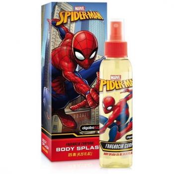 Body Splash Infantil Spiderman 125 ml - Fragancia fresca y divertida para niños, envase de 125 ml, ideal para el uso diario, con aroma a frutas y notas florales