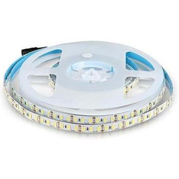 Tira LED SMD5730 12V, Blanco Frío 6500K, 5 Metros, 20W/m, 120 LEDs/m, IP20