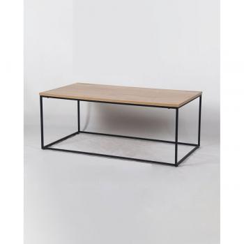 Mesa de Centro Fíjalo Metal MDF Natural 110 x 60 x 44,5 cm