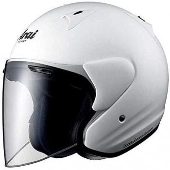 Casco Jet-Tourer de fibra Arai SZ_F Mono blanco, talla XXL