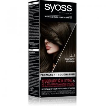 Syoss Professional Permanent Hair Color Dye 3-1 Dark Brown 115ml