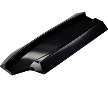 OSTENT Skid Proof Consola Vertical Soporte Compatible para Sony Playstation 3 PS3 Slim Consola Videojuegos Color Negro