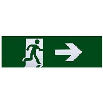 Adhesivo Salida De Emergencia Derecha