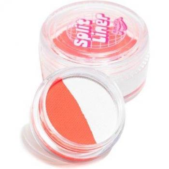 Glisten Cosmetics Peachy Cream UV Orange & White Split Liner Eyeliner Small - 3g