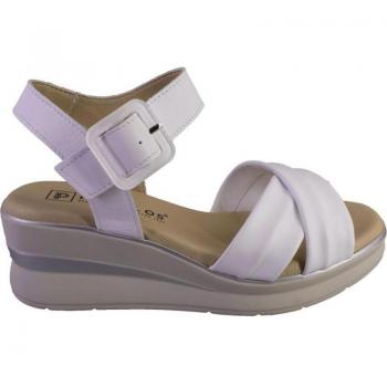 Sandalias de mujer PITILLOS 5615 PIEL BLANCO