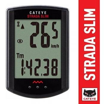CatEye CC-RD310W Black Cuentakilómetros, Unisex Adulto, Negro, Talla Única