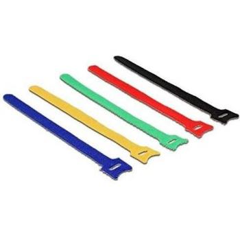DeLOCK 18636 presilla Nylon Negro, Azul, Verde, Rojo, Amarillo 10 pieza