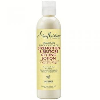 Crema de Peinado para Cabello Rizado con Aceite de Ricino Negro Jamaicano 236 ml - Shea Moisture