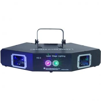 Proyector Láser 4 Vías DMX para DJ y Discotecas Efecto de Luz H2-2