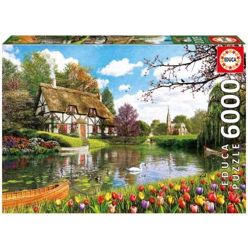 Puzzle 6.000 Piezas Lakeside Cottage - Dominic Davison
