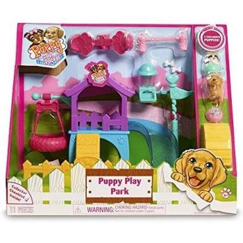 Puppies in my Pocket PMP10000 - Playset parque de juegos + 2 cachorros