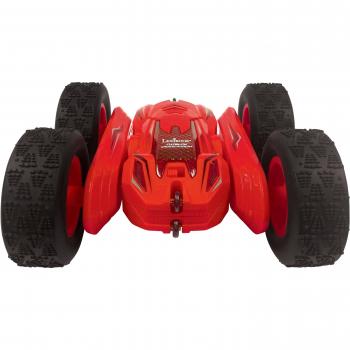 Coche Teledirigido Lexibook Crosslander de Acrobacias con Batería Recargable, Trucos Geniales, Rotación a 360°, Conducción sobre 2 Ruedas y Luces
