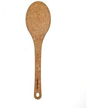 eCooks Cuchara Grande, Composite Madera y Resina Reciclado, Crema, 0.64 cm, 4 Unidades