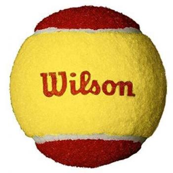 Wilson Starter Red Pelotas de tenis, pack de 12, para niños, amarillo/rojo