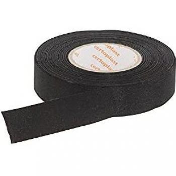 HELLA 9MJ 176 267-001 Cinta aislante - Poliéster - negro - Longitud: 25m - Ancho: 19mm - Espesor: 0.17mm