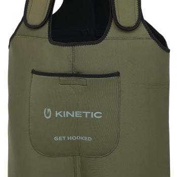 Kinetic Neogaiter Vadeador de Neopreno con Suela de Fieltro 38-39 Verde Oliva