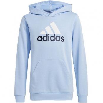 Sudadera con Capucha Adidas Essentials 2 Colored Big Logo de Algodón Infantil Azul