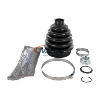 Kit de fuelles de transmisión VAICO V10-6360, incluye fuelles y juntas para árbol de dirección, lado de rueda, eje delantero, material termoplástico