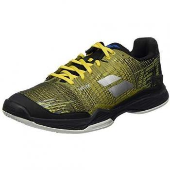 BABOLAT Jet Mach II Clay Men, Zapatillas de Tenis para Hombre, Dark Yellow/Black, 44 EU