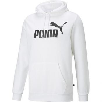 Sudadera Puma ESS Big Logo para Hombre en Color Blanco (modelo 586686-02)
